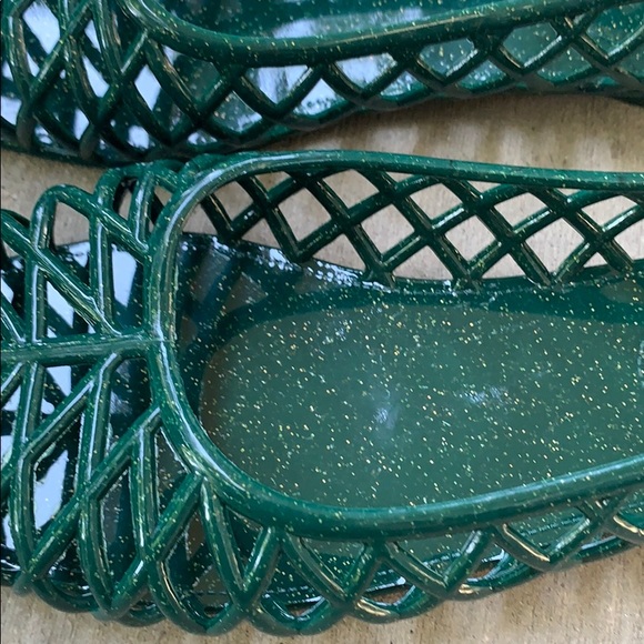 American Apparel lattice pvc jelly sandal new! - Picture 4 of 5